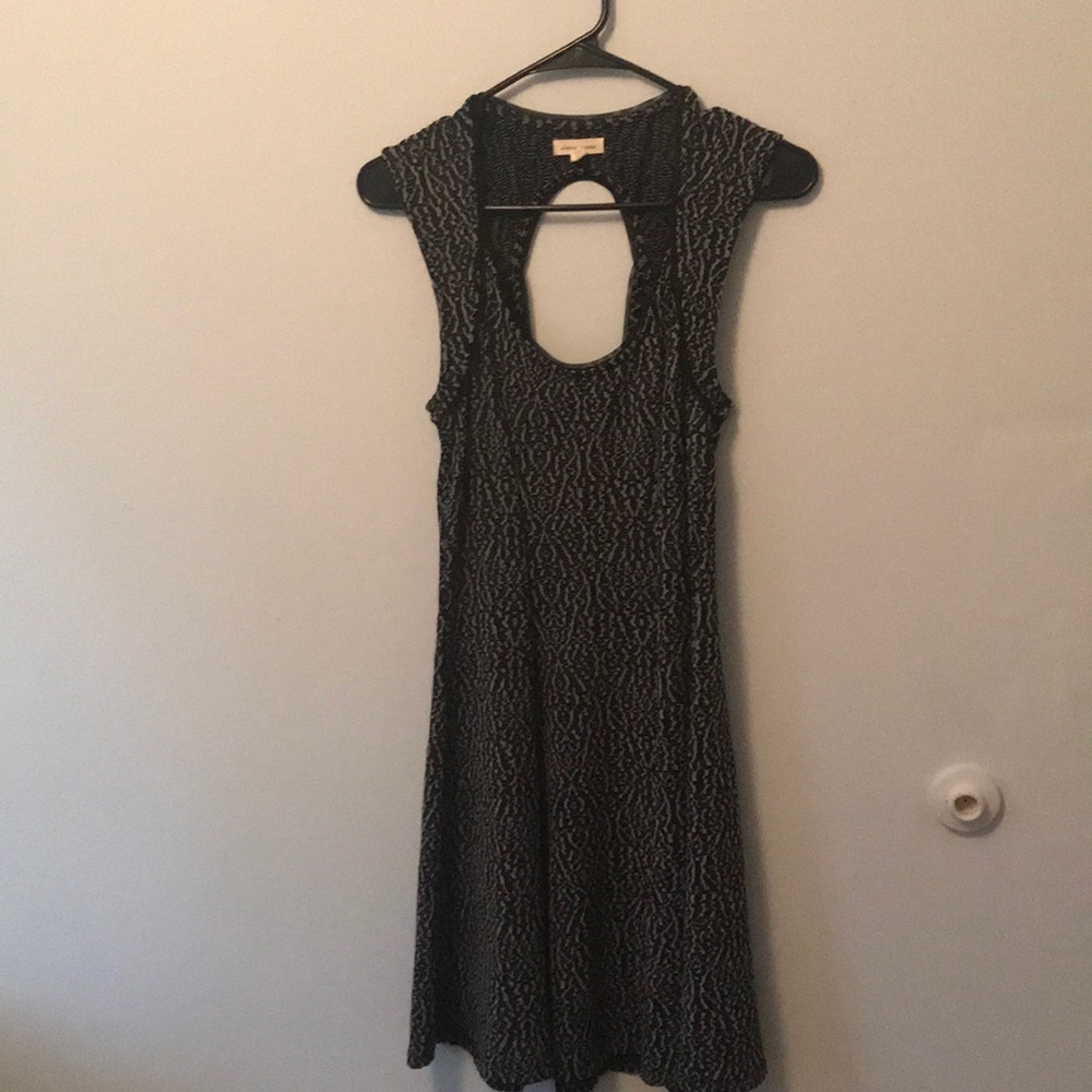 Black and Grey Silence + Noise Dress - Picture 2 of 6
